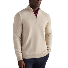 Load image into Gallery viewer, Rhone Commuter Quarter-Zip Mens Sweater - Bone/XL
- 1