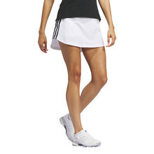 Load image into Gallery viewer, Adidas Twistknit 15 Inch Womens Golf Skort - White/Black/XL
- 3