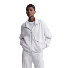 Load image into Gallery viewer, Varley Garcia Zip Through Womens Midlayer - Ivory Marl/L
- 1