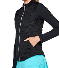 Load image into Gallery viewer, Sofibella UV Staples Quilt Womens Golf Vest
- 3