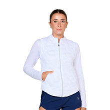 Load image into Gallery viewer, Sofibella UV Staples Quilt Womens Golf Vest - White/2X
- 8