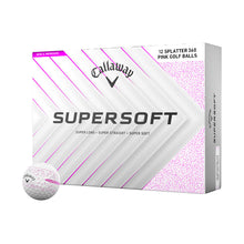 Load image into Gallery viewer, Callaway Supersoft Golf Balls - Dozen - Pink Splatter
- 2