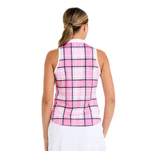 Load image into Gallery viewer, Sofibella Flora Lux Sleeveless Womens Golf Polo
 - 2