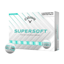 Load image into Gallery viewer, Callaway Supersoft Limited Golf Balls - Dozen - Distressed Teal
- 10