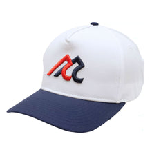 Load image into Gallery viewer, Redvanly Double R 5-Panel Mens Hat - White/One Size
 - 3