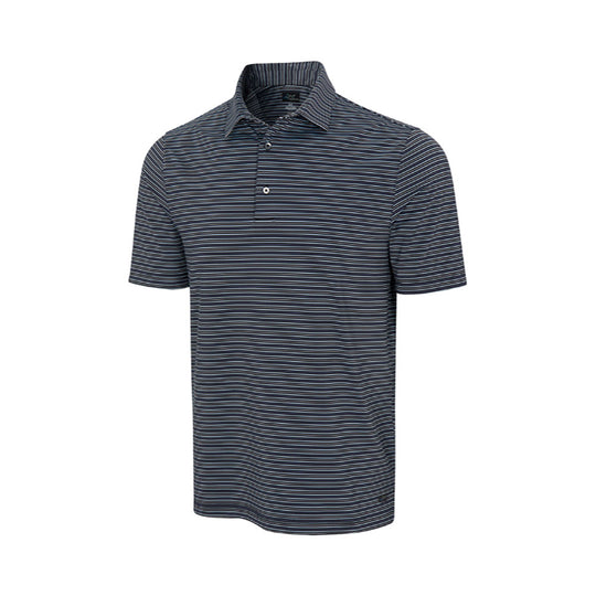 Greg Norman ML75 Stretch Season Stripe Mens Golf Polo