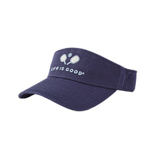 Load image into Gallery viewer, Life is Good Chill Cap Unisex Visor - Darkest Blue/One Size
- 1