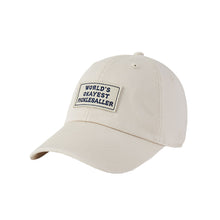 Load image into Gallery viewer, Life is Good Vintage Worlds Okayest PB Unisex Cap - Bone/One Size
- 1