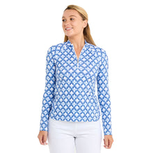 Load image into Gallery viewer, Sofibella Kaleidoscope Raglan Womens Golf LS Shirt - Kaleidoscope/XL
- 1
