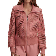 Load image into Gallery viewer, Varley Eloise Full Zip Knit Womens Sweater - Brandy Rose/M
- 1