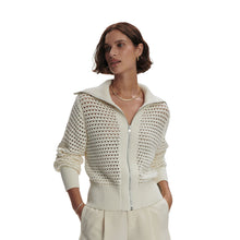 Load image into Gallery viewer, Varley Eloise Full Zip Knit Womens Sweater - Egret/M
- 4