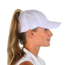 Load image into Gallery viewer, Vimhue Sun Goddess Tuck In Womens Hat - Lavendr Gingham/One Size
- 3