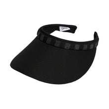 Load image into Gallery viewer, GloveIt Bling Slide On Womens Visor - Black/One Size
- 1