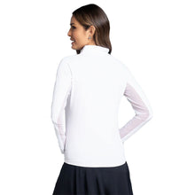 Load image into Gallery viewer, Ibkul Essential Solid Mock LS Womens Golf QZ
- 13