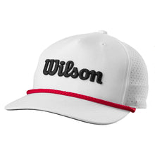Load image into Gallery viewer, Wilson Golf Rope Cap - White/Red/One Size
- 4