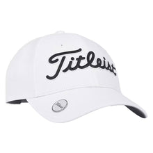 Load image into Gallery viewer, Titleist Players Ball Marker Womens Golf Hat - White/Black/One Size
- 4