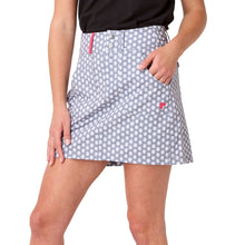 Load image into Gallery viewer, Krimson Klover Kerry 17 Inch Womens Skort - Sunburst Gry Wt/XL
- 3