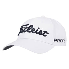 Load image into Gallery viewer, Titleist Tour Performance Womens Golf Hat 25 - White/Navy/One Size
- 2