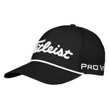 Load image into Gallery viewer, Titleist Tour Rope Mens Golf Hat - Black/White
- 1