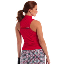Load image into Gallery viewer, EP New York Racer Back Sleeveless Womens Golf Polo
- 2