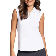 Load image into Gallery viewer, Ibkul Solid Sleeveless Womens Golf Polo - White/XL
- 11