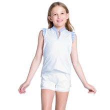 Load image into Gallery viewer, Lucky In Love Lovely Pleat Sleeveless G Golf Polo - Baby Lavender/S
- 1