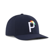 Load image into Gallery viewer, Puma Golf X AP Seersucker 6 Panel Mens Hat - Deep Navy/One Size
 - 1