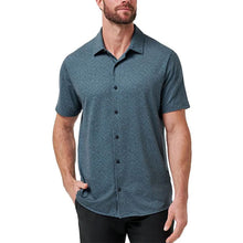 Load image into Gallery viewer, TravisMathew Featherweight Night Woven Mens Shirt - M Indgo/V Indgo/XL
- 1