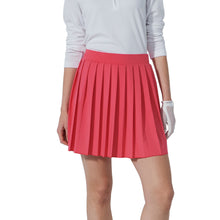Load image into Gallery viewer, Daily Sports Pleated 15 Inch Womens Golf Skort - Intense Coral/M
- 1