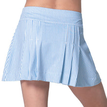 Load image into Gallery viewer, Lucky In Love Linen Stripe Pleat Girls Golf Skort
- 2