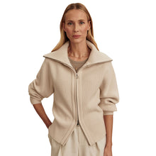 Load image into Gallery viewer, Varley Enrico Knit Womens Jacket - Silver Birch/L
- 1