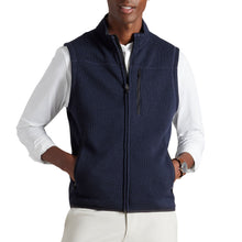 Load image into Gallery viewer, Rhone Fleece Mens Vest - True Navy Hthr/XL
- 1