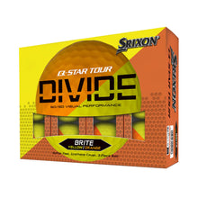 Load image into Gallery viewer, Srixon Q-Star Tour Divide 2 Orange Golf Balls Dzn - Default Title
- 1