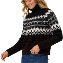 Load image into Gallery viewer, Krimson Klover Bluebird Turtleneck Womens Sweater
- 3