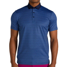 Load image into Gallery viewer, Redvanly Geo Icon Mens Golf Polo - Midnight Navy/XXL
- 4