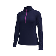 Load image into Gallery viewer, Under Armour Fusion Ottoman Womens Golf 1/4 Zip - Midnight Navy/XL
- 3