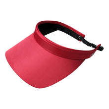 Load image into Gallery viewer, Glove It Solid Coil Womens Visor - Red/One Size
- 11