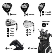Load image into Gallery viewer, Callaway XR 13 Graph RH Mns Complete Golf Cart Set
- 13