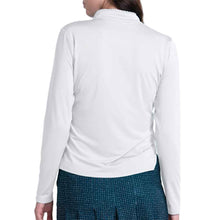 Load image into Gallery viewer, Lucky in Love Pleat Neck Wns Longsleeve Golf Shirt
- 8