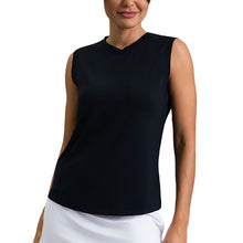 Load image into Gallery viewer, Ibkul Womens Tennis Muscle Tank Top - Black/XL
- 1