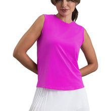 Load image into Gallery viewer, Ibkul Womens Tennis Muscle Tank Top - Hot Pink/XL
- 4