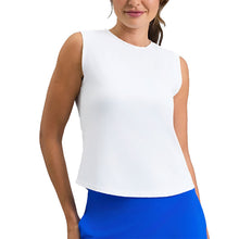 Load image into Gallery viewer, Ibkul Womens Tennis Muscle Tank Top - White/XL
- 7