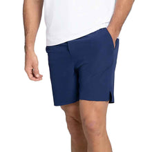 Load image into Gallery viewer, Ibkul Performance 7 Inch mens Tennis Shorts - Classic Navy/XL
- 1