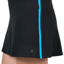 Load image into Gallery viewer, Sofibella Electric Blue 16In BLK Womens Golf Skort
- 3