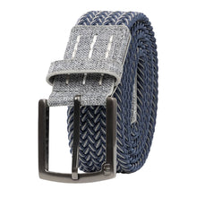 Load image into Gallery viewer, TravisMathew Pueblo 2.0 Strech Wvn Mens Golf Belt - Hthr Gry Pnstrp/XL
- 1