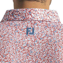Load image into Gallery viewer, FootJoy Meadow Print Lisle Mens Golf Polo
- 9