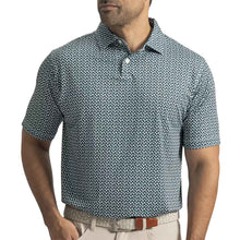 Load image into Gallery viewer, FootJoy Floral Mark Lisle Mens Golf Polo - Navy/Green/Wht/XXL
- 5