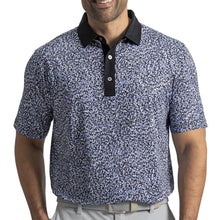 Load image into Gallery viewer, FootJoy Condensed Camo Print Lisle Mens Golf Polo - Wht/Violet/Blk/XL
- 1