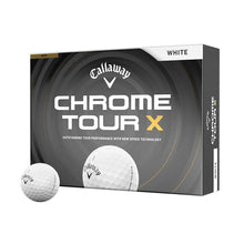 Load image into Gallery viewer, Callaway Chrome Tour X Golf Balls - Dozen 2026 - White
- 1
