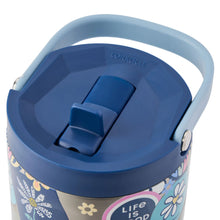 Load image into Gallery viewer, Life Is Good Floral Sticker 30oz Stainless Go Cup
- 3